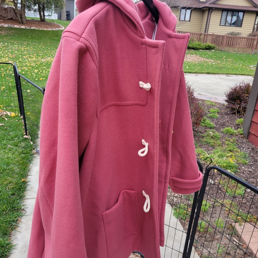 💥💥SOLD💥💥💥Modcloth Rose Duffle Coat - Picture 7 of 11